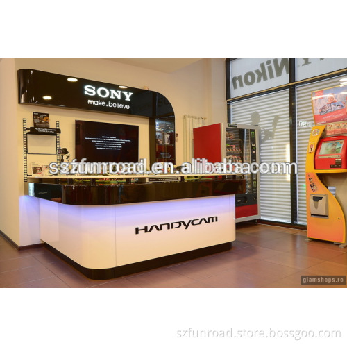 shop cash display counter reception desk design cash showcase